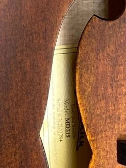 Eastman MD315 SN:N2102284 Mandolins