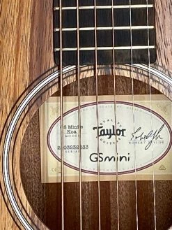 Taylor GS Mini-e Koa SN:2203232233 Acoustic 14 Taylor GS Mini-e Koa SN:2203232233 Acoustic