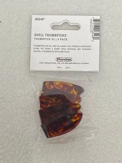 Accessories Dunlop Shell Thumbpick XL 4 Pack