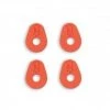 Levy's Orange 4-Pack Rubber Guitar Strap Locks