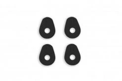 Levy's Black 4-Pack Rubber Guitar Strap Locks Accessories