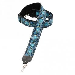 Levy's Hootenanny Jacquard Weave Banjo Strap Blue