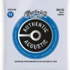 Martin MA150 Authentic Acoustic SP 80/20 Bronze Medium Acoustic Guitar Strings Accessories