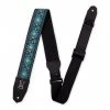 Levy's Right Height Guitar Strap Blue Black Gold Accessories