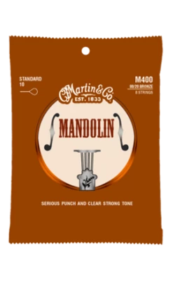 Martin M400 Standard Mandolin Strings - 80/20 Bronze