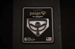 Accessories Paige Original 6-String Acoustic Guitar Capo - Black