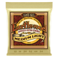 Accessories Ernie Ball Earthwood Medium Light 80/20 Bronze