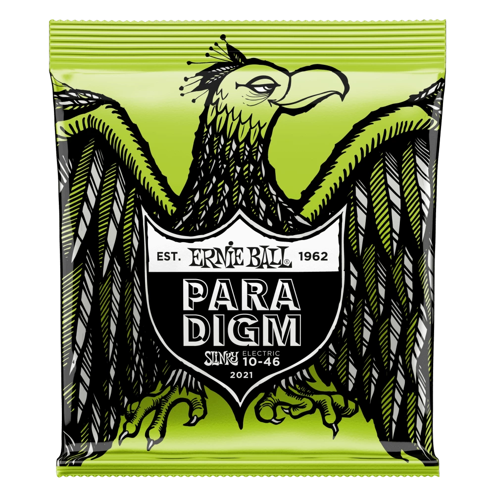 Accessories Ernie Ball Paradigm Regular Slinky Electric Guitar Strings 10-46 2021 1 Accessories Ernie Ball Paradigm Regular Slinky Electric Guitar Strings 10-46 2021