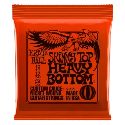 Ernie Ball Skinny Top Heavy Bottom Slinky 10-52 2215 Accessories