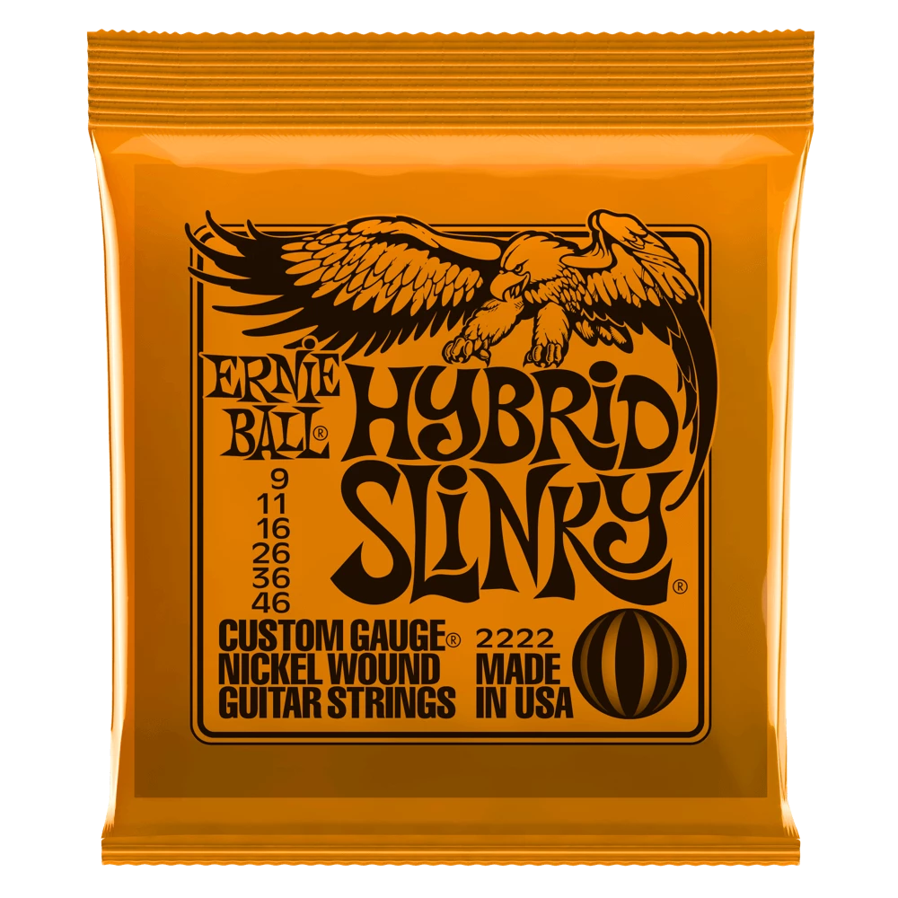 Ernie Ball Hybrid Slinky 9-46 2222 1 Ernie Ball Hybrid Slinky 9-46 2222