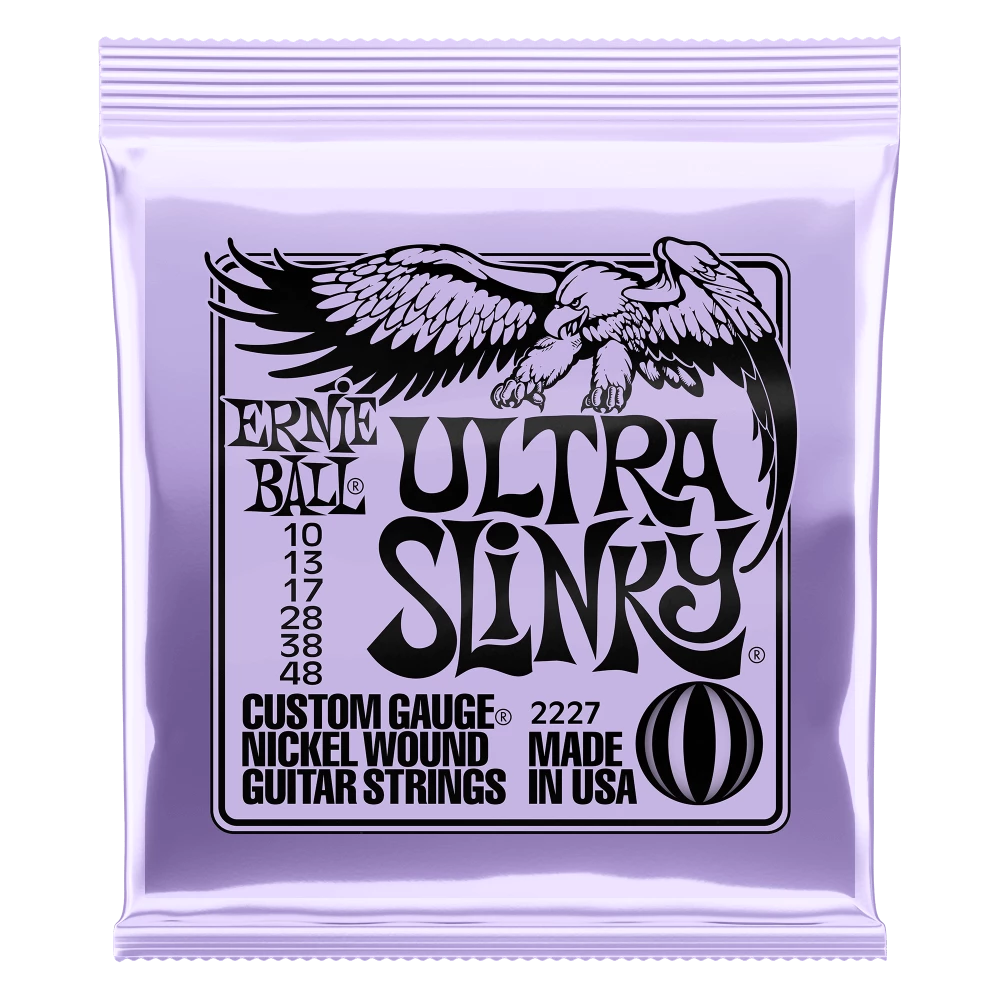Ernie Ball Ultra Slinky Nickel Wound Electric Guitar Strings 10-48 2227 Accessories 1 Ernie Ball Ultra Slinky Nickel Wound Electric Guitar Strings 10-48 2227 Accessories