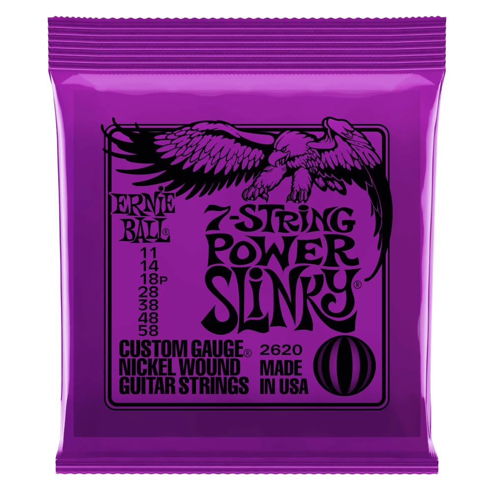 Accessories Ernie Ball Power Slinky 7-String 2620 1 Accessories Ernie Ball Power Slinky 7-String 2620