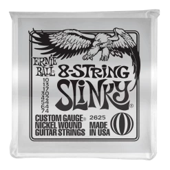 Ernie Ball Slinky 8-String Electric Guitar Strings 2625 Accessories