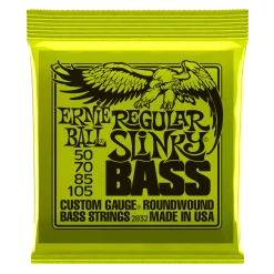 Ernie Ball Regular Slinky Bass Strings 50-105 Accessories
