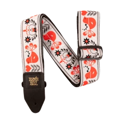 ERNIE BALL RED BIRD WINTER JACQUARD STRAP Accessories