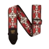 ERNIE BALL RED TRELLIS JACQUARD STRAP Accessories