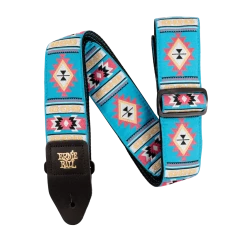 ERNIE BALL SEDONA BLUE JACQUARD STRAP