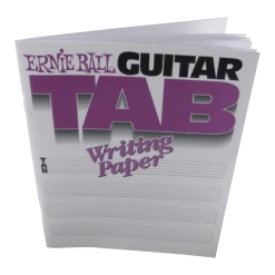 Ernie Ball Guitar Tab Writing Paper Accessories