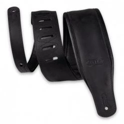 Accessories Levy's Wide Leather Strap Black
