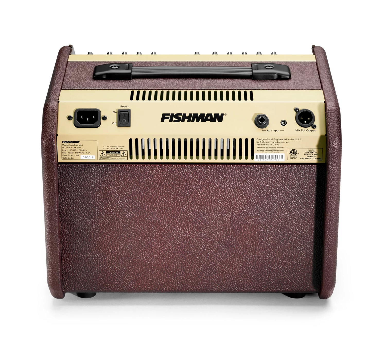 Fishman Loudbox Mini Bluetooth 60W Acoustic Combo Amplifier Acoustic Amplification 4 Fishman Loudbox Mini Bluetooth 60W Acoustic Combo Amplifier Acoustic Amplification