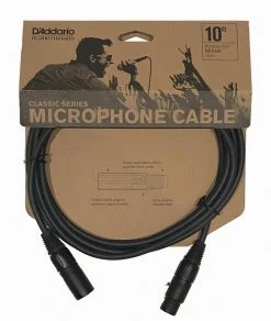 D'Addario Classic Series 10ft Microphone Cable Other