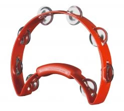 Rhythm Tech Solo Tambourine Red Percussion