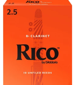 Rico Bb Clarinet Reeds 10-Pack - 2.5