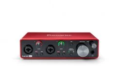 Recording Gear Focusrite Scarlett 2i2 3rd Gen Audio Interface W/ Software