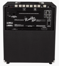 Fender Rumble 100 1X12" Combo Bass Amplifier Bass Amps