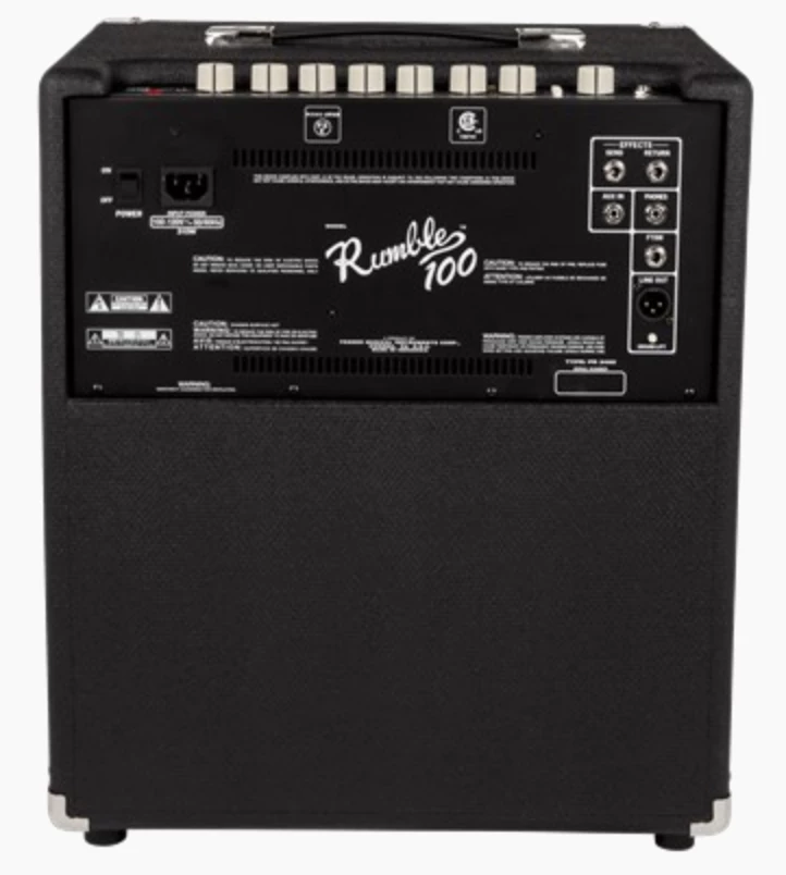 Fender Rumble 100 1X12" Combo Bass Amplifier Bass Amps 2 Fender Rumble 100 1X12" Combo Bass Amplifier Bass Amps