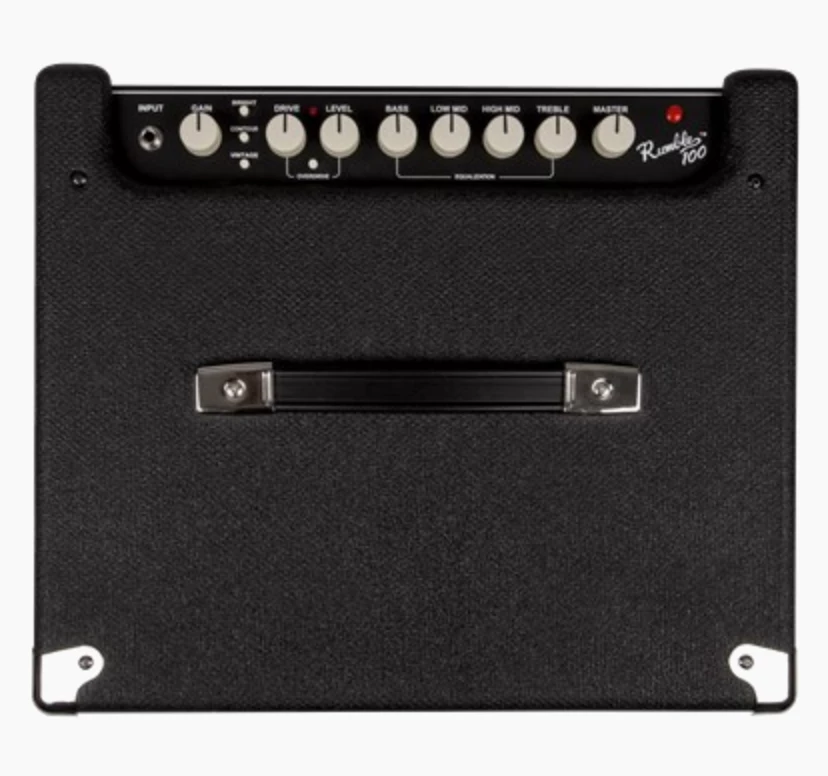 Fender Rumble 100 1X12" Combo Bass Amplifier Bass Amps 3 Fender Rumble 100 1X12" Combo Bass Amplifier Bass Amps
