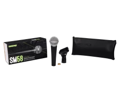 Microphones Shure SM58 Cardiod Dynamic Vocal Microphone