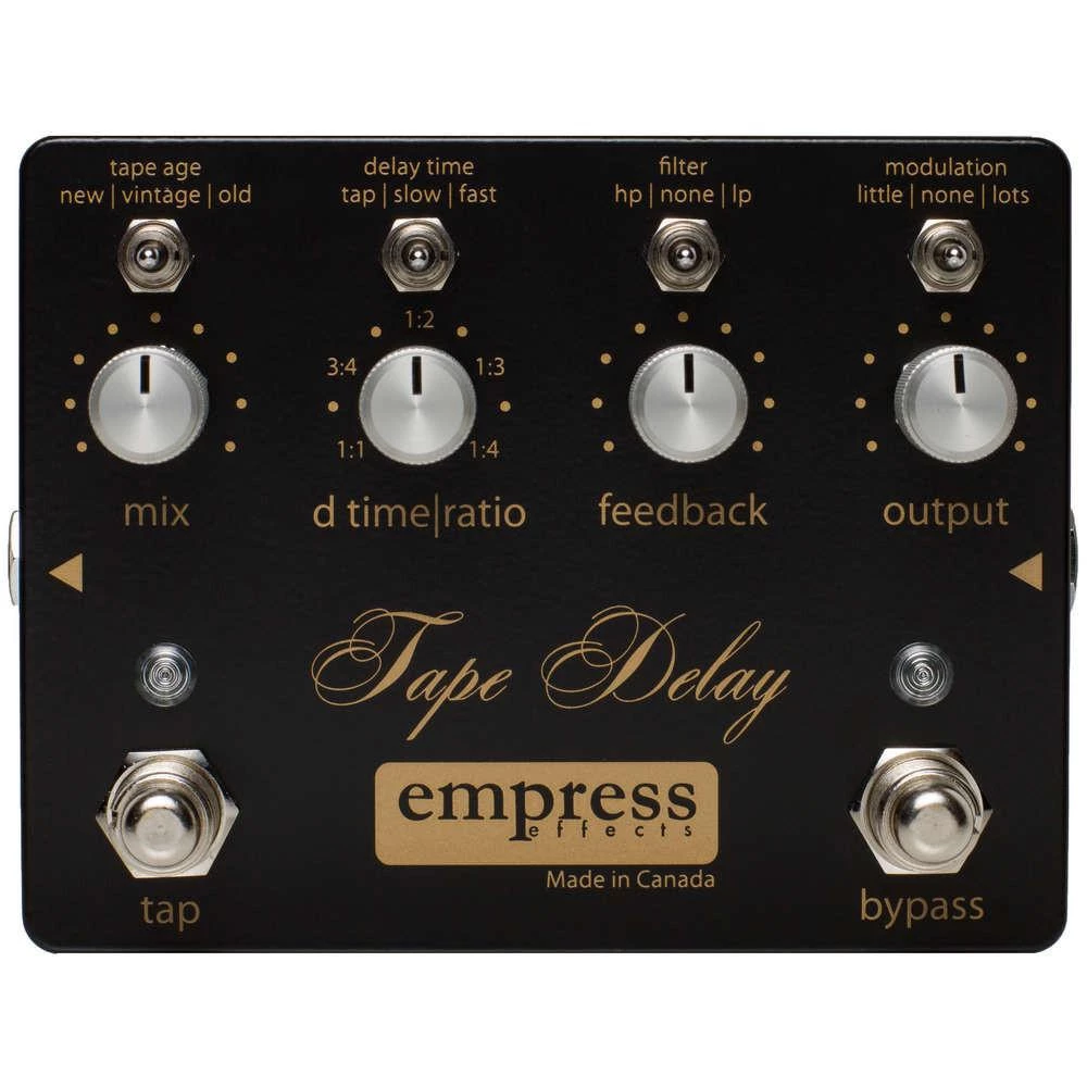 Pedals Empress Tape Delay 1 Pedals Empress Tape Delay