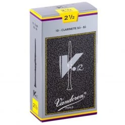 Accessories Vandoren V12 Bb Clarinet Reeds Box Of 10 - 2.5