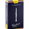 Accessories Vandoren Traditional Bb Clarinet Reeds Box Of 10 - 3.5