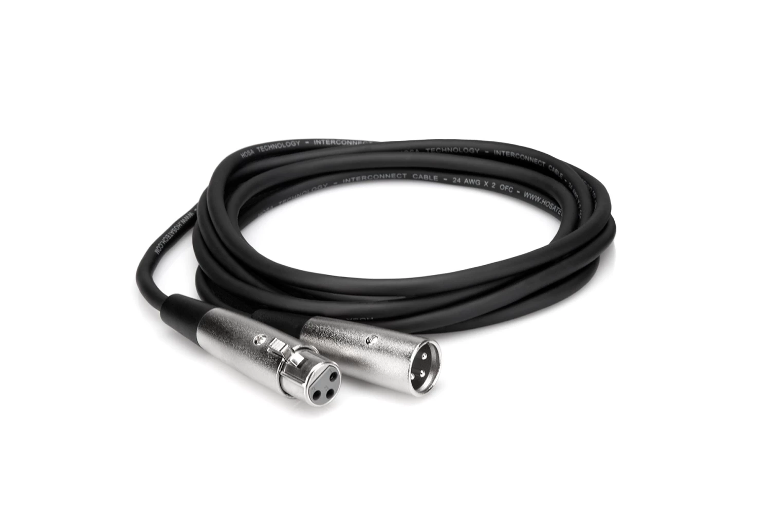 Hosa XLR-105 5ft Balanced Interconnect XLR3F To XLR3M 1 Hosa XLR-105 5ft Balanced Interconnect XLR3F To XLR3M