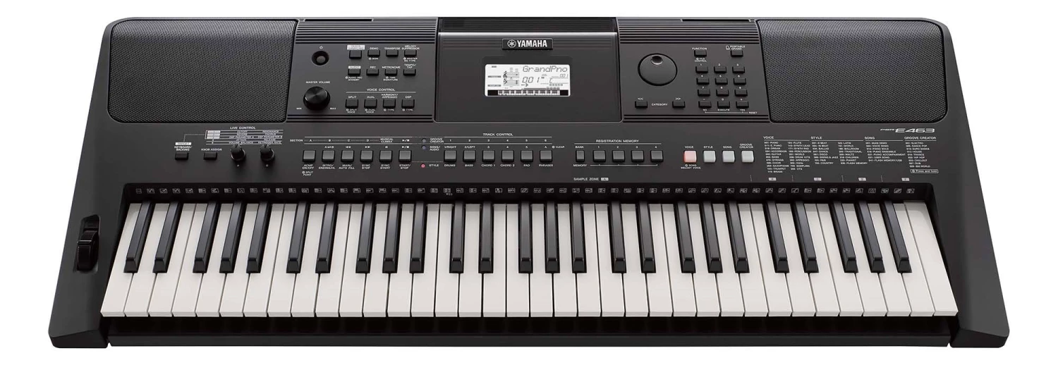 Yamaha PSR-E463 Portable 61-Key Keyboard 1 Yamaha PSR-E463 Portable 61-Key Keyboard