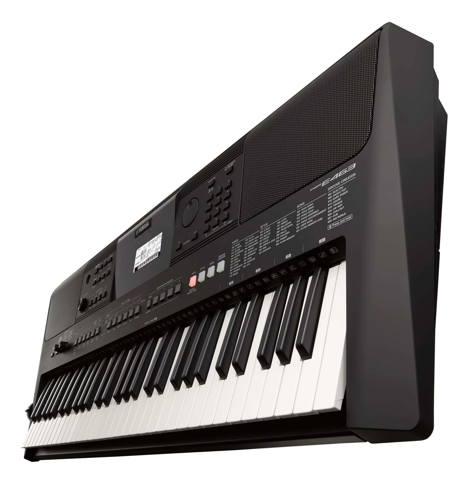Yamaha PSR-E463 Portable 61-Key Keyboard 3 Yamaha PSR-E463 Portable 61-Key Keyboard