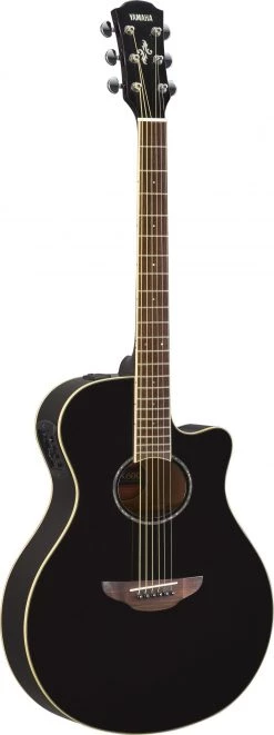 Yamaha APX600 Thinline Cutaway Acoustic/Electric Guitar - Black