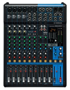Mixers Yamaha MG12XU 12-Input Mixer With Effects