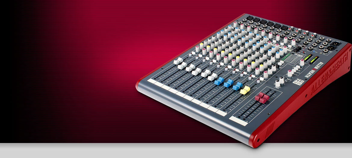 Mixers Allen & Heath ZED-12FX Multipurpose Mixer With Effects 6 Mixers Allen & Heath ZED-12FX Multipurpose Mixer With Effects