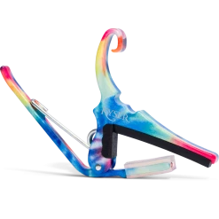 Kyser Quick-Change Acoustic Guitar Capo Tie Dye