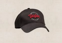 Accessories Taylor Black Cap With Red/White Emblem