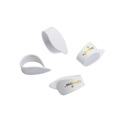 Accessories National White Celluloid Medium 4 Pack