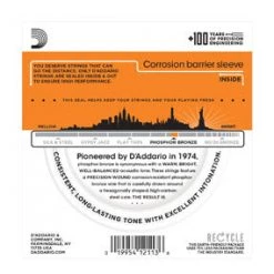 D'Addario EJ15 Phosphor Bronze Extra Light Acoustic Guitar Strings 10-47 Accessories