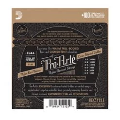 D'Addario EJ44 Pro-Arté Extra Hard Tension Nylon Guitar Strings Accessories