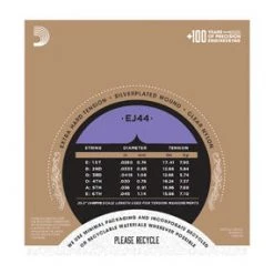D'Addario EJ44 Pro-Arté Extra Hard Tension Nylon Guitar Strings Accessories