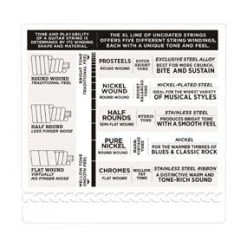 Accessories D'ADDARIO EXL170-6 NICKEL WOUND Light LONG SCALE 6-STRING BASS STRINGS 32-130