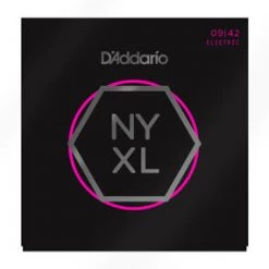 D'Addario NYXL0942 Nickel Wound Super Light Electric Guitar Strings 09-42 Accessories