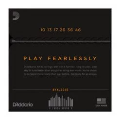 Accessories D'Addario NYXL1046 Nickel Wound Regular Light Electric Guitar Strings 10-46